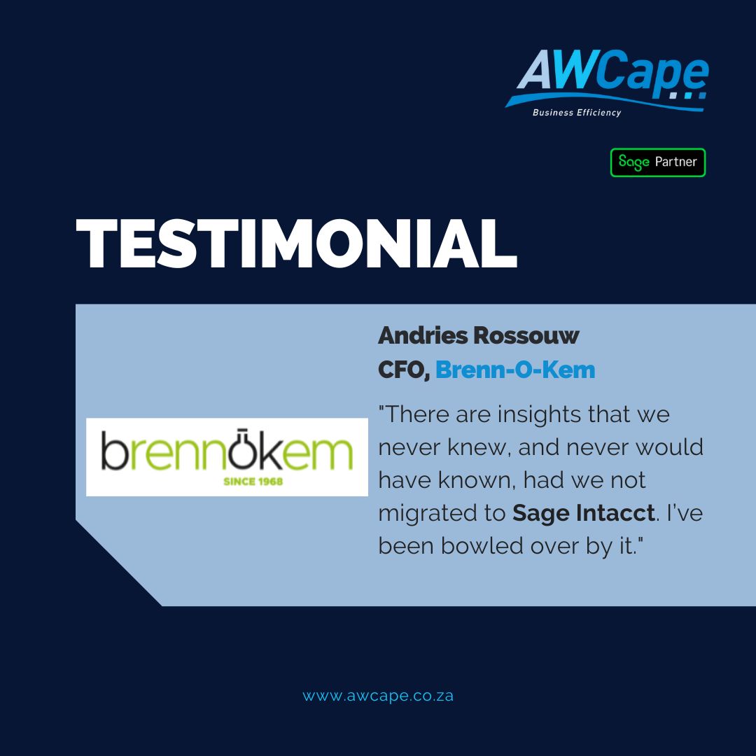 AWCape testimonial - Brenn-o-kem