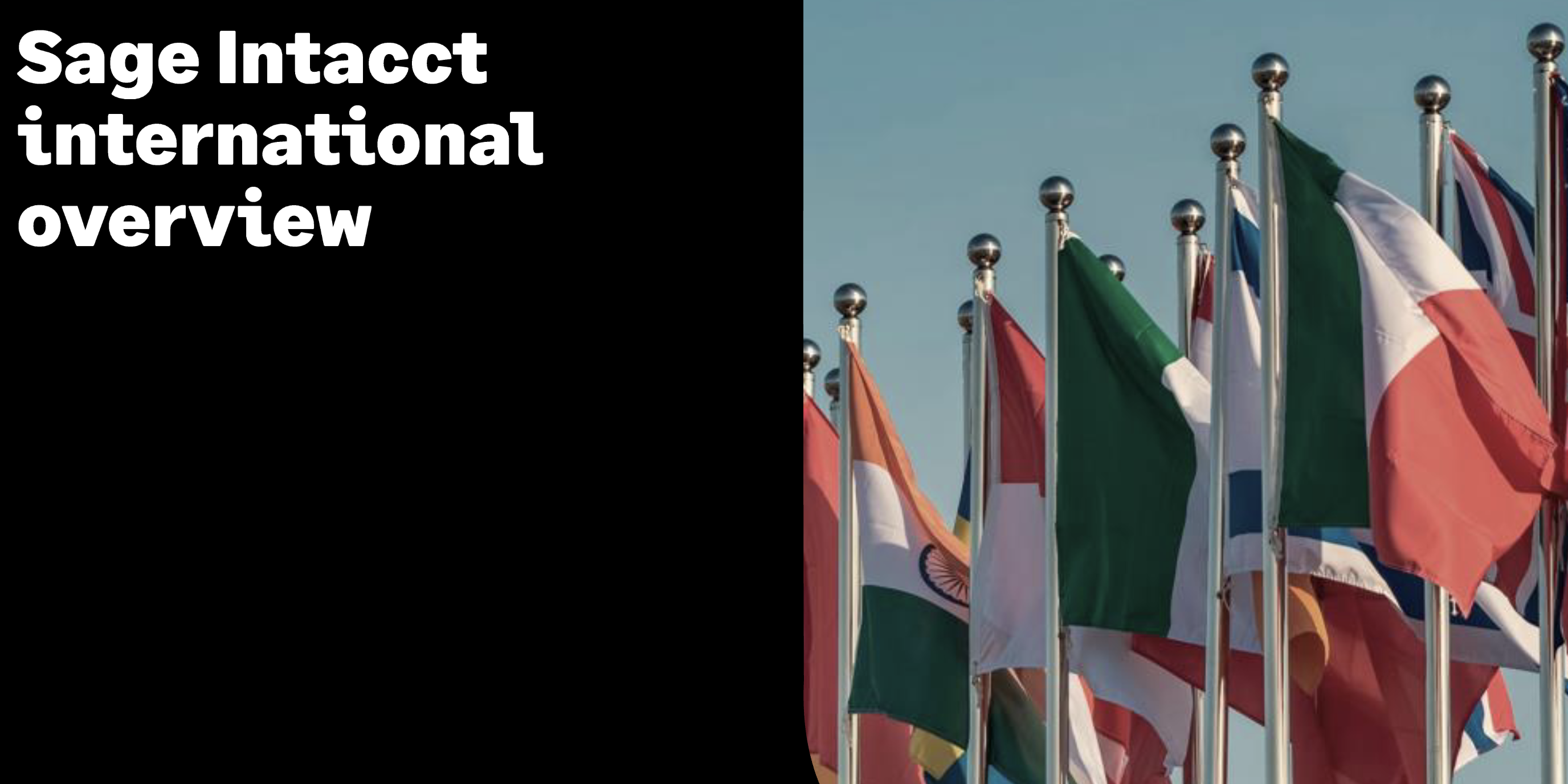 Sage Intacct International Overview